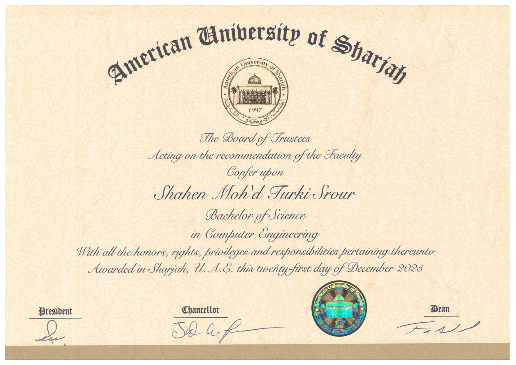 AUS Diploma